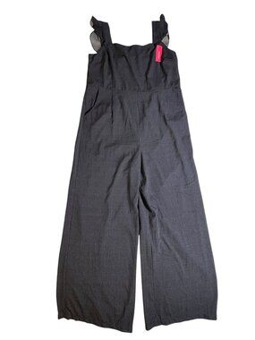 NWT Xhilaration Blue Pinstriped Jumpsuit, XXL